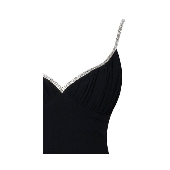 Blair Crystal Trim Drop Waist Mini Dress - Picture 13 of 14